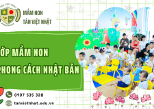 Trẻ phát triển kỹ năng và tư duy tốt hơn với lớp mầm non phong cách Nhật Bản