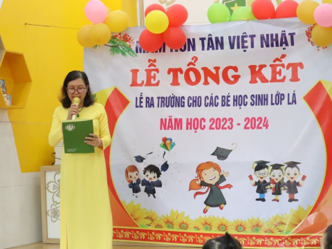 LỄ TỔNG KẾT NĂM HỌC 2023-2024