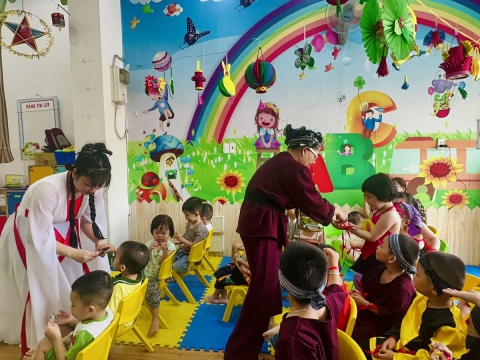 Trung thu MN Tân Việt Nhật 2023