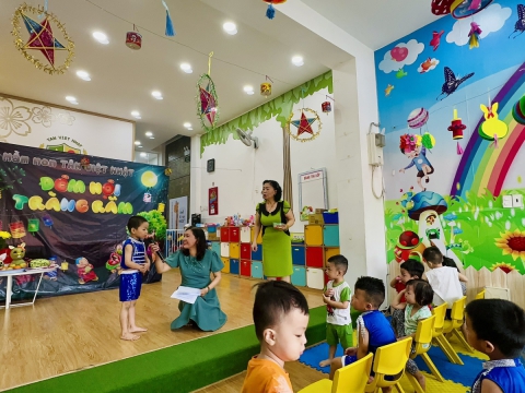 Trung thu MN Tân Việt Nhật 2023