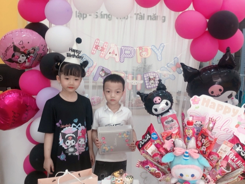 Hình ảnh các hoạt động học tập, vui chơi của cô và trò Mầm Non Tân Việt Nhật