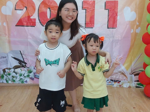 Hình ảnh các hoạt động học tập, vui chơi của cô và trò Mầm Non Tân Việt Nhật