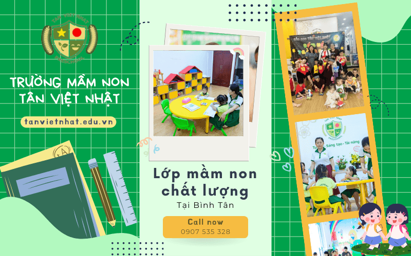 lớp mầm non chất lượng