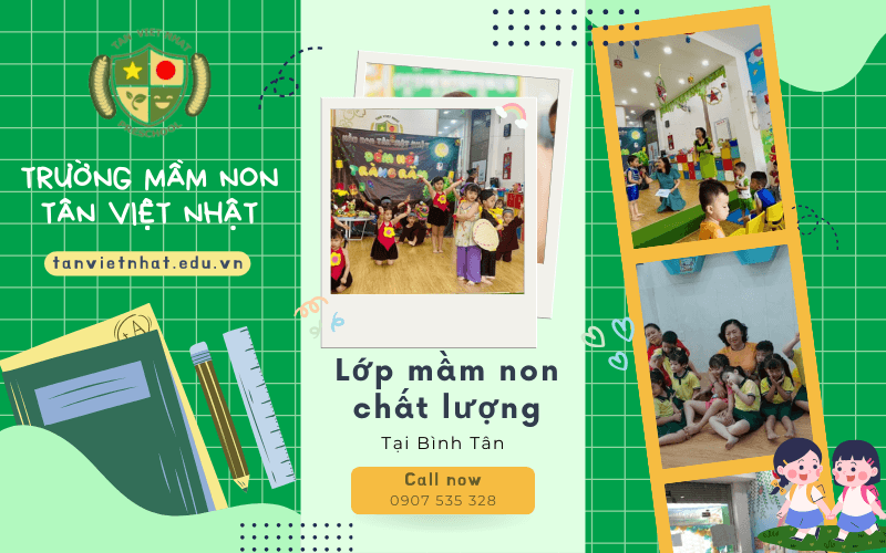 lớp mầm non chất lượng